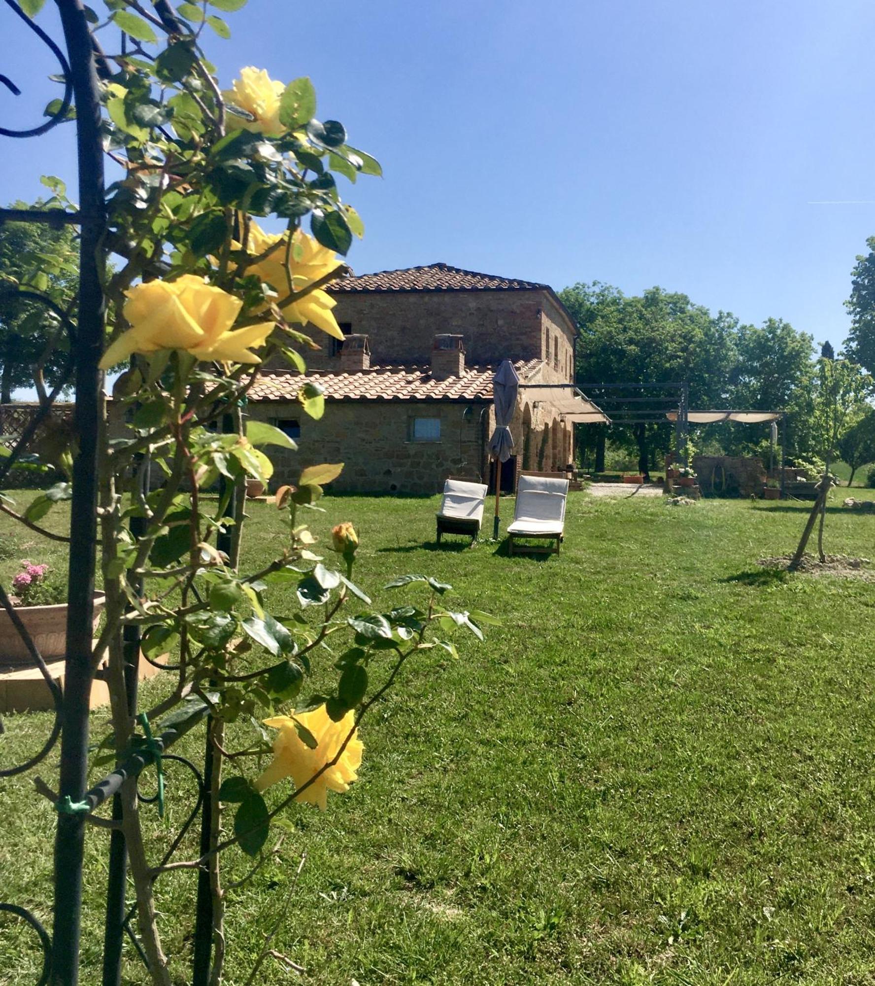 Vento D'Orcia Villa ปีเอนซา ภายนอก รูปภาพ