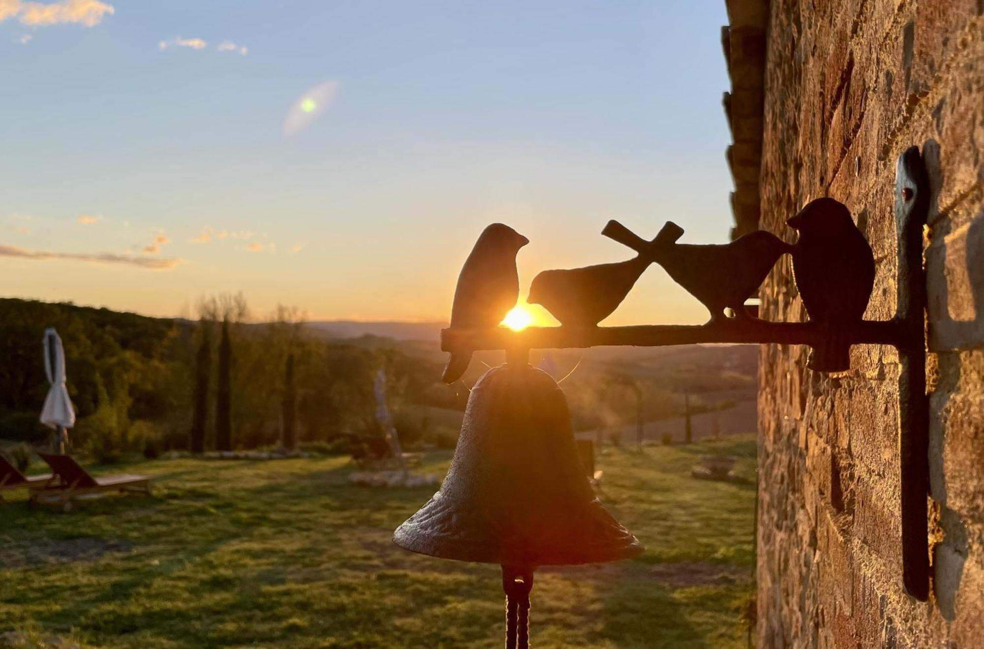 Vento D'Orcia Villa ปีเอนซา ภายนอก รูปภาพ