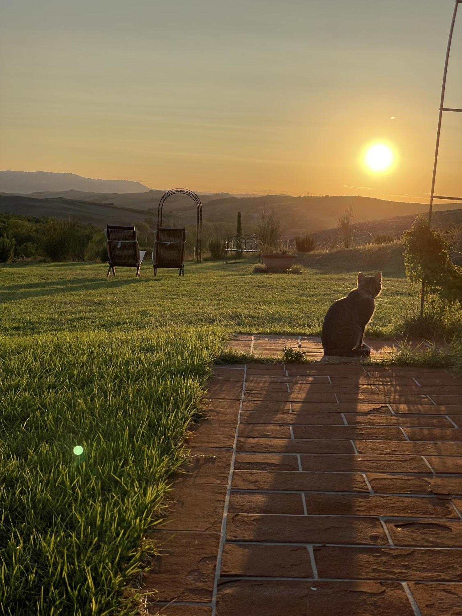 Vento D'Orcia Villa ปีเอนซา ภายนอก รูปภาพ