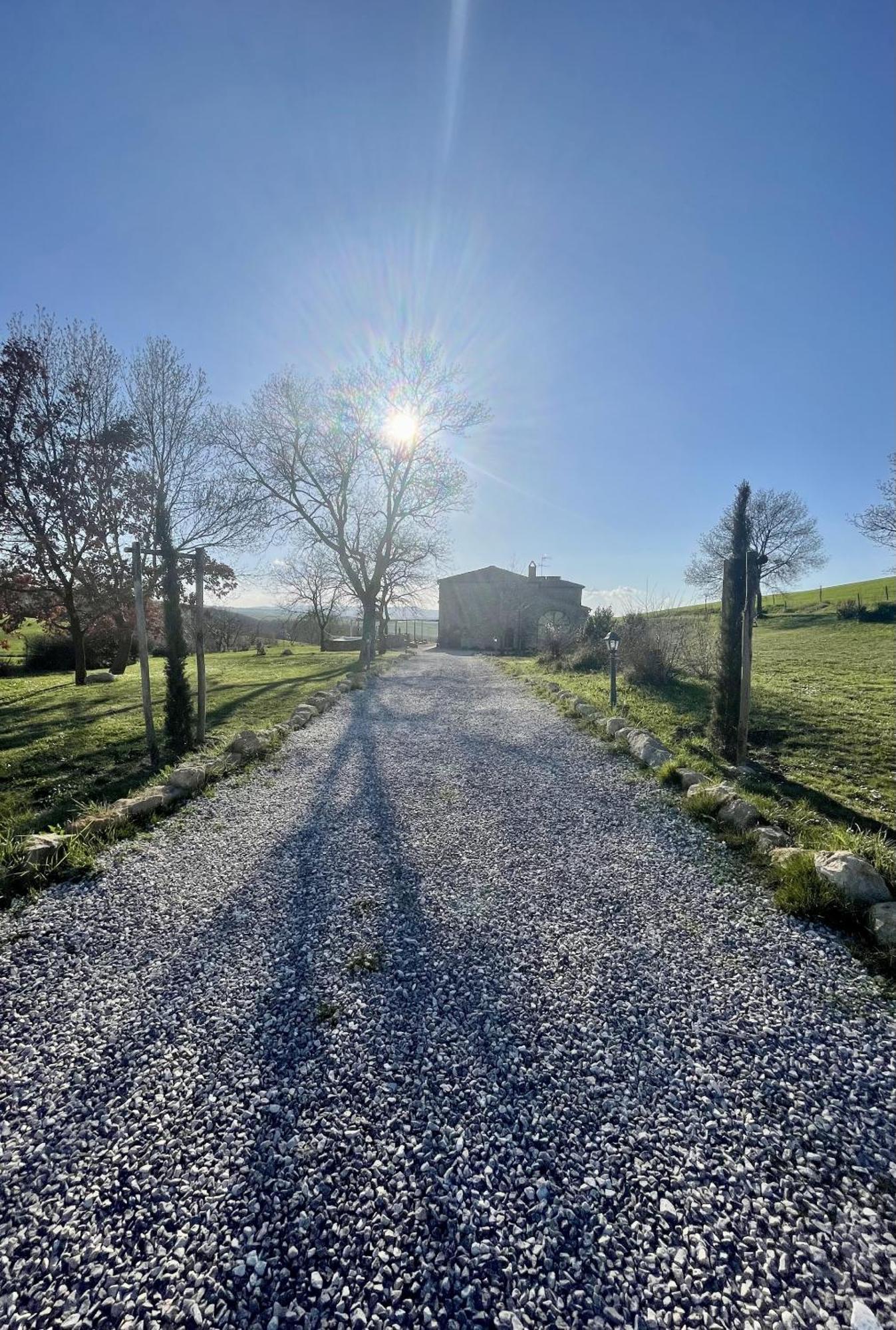 Vento D'Orcia Villa ปีเอนซา ภายนอก รูปภาพ
