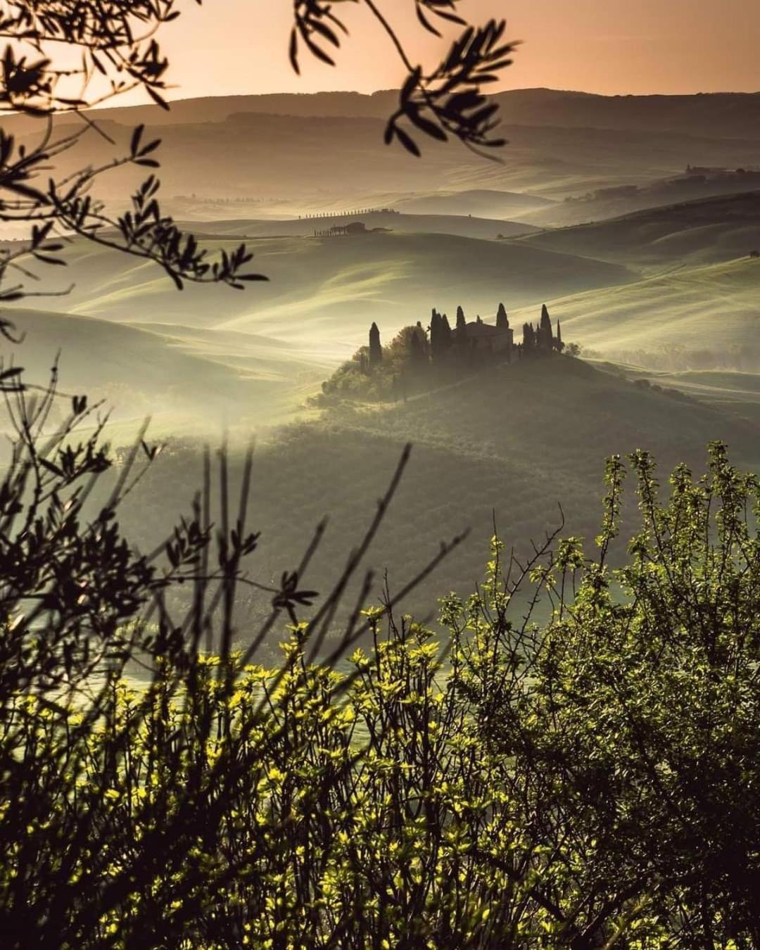 Vento D'Orcia Villa ปีเอนซา ภายนอก รูปภาพ