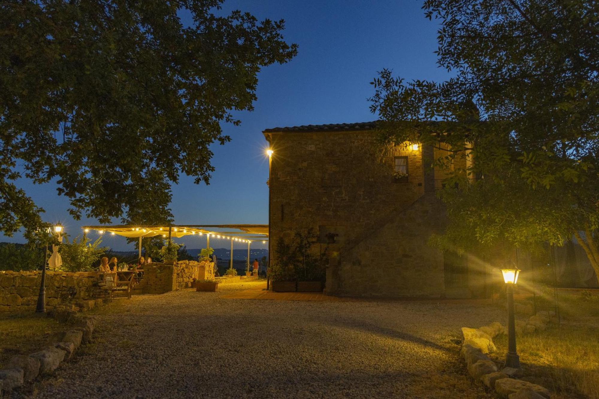Vento D'Orcia Villa ปีเอนซา ภายนอก รูปภาพ