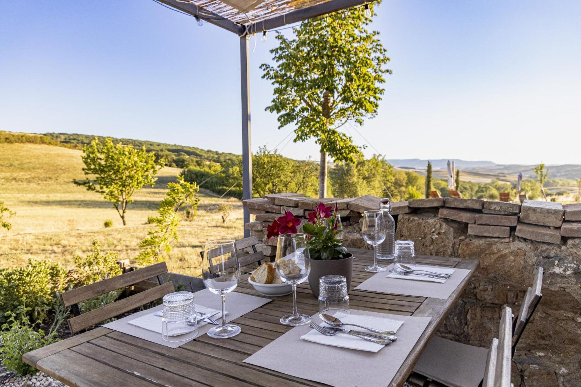 Vento D'Orcia Villa ปีเอนซา ภายนอก รูปภาพ
