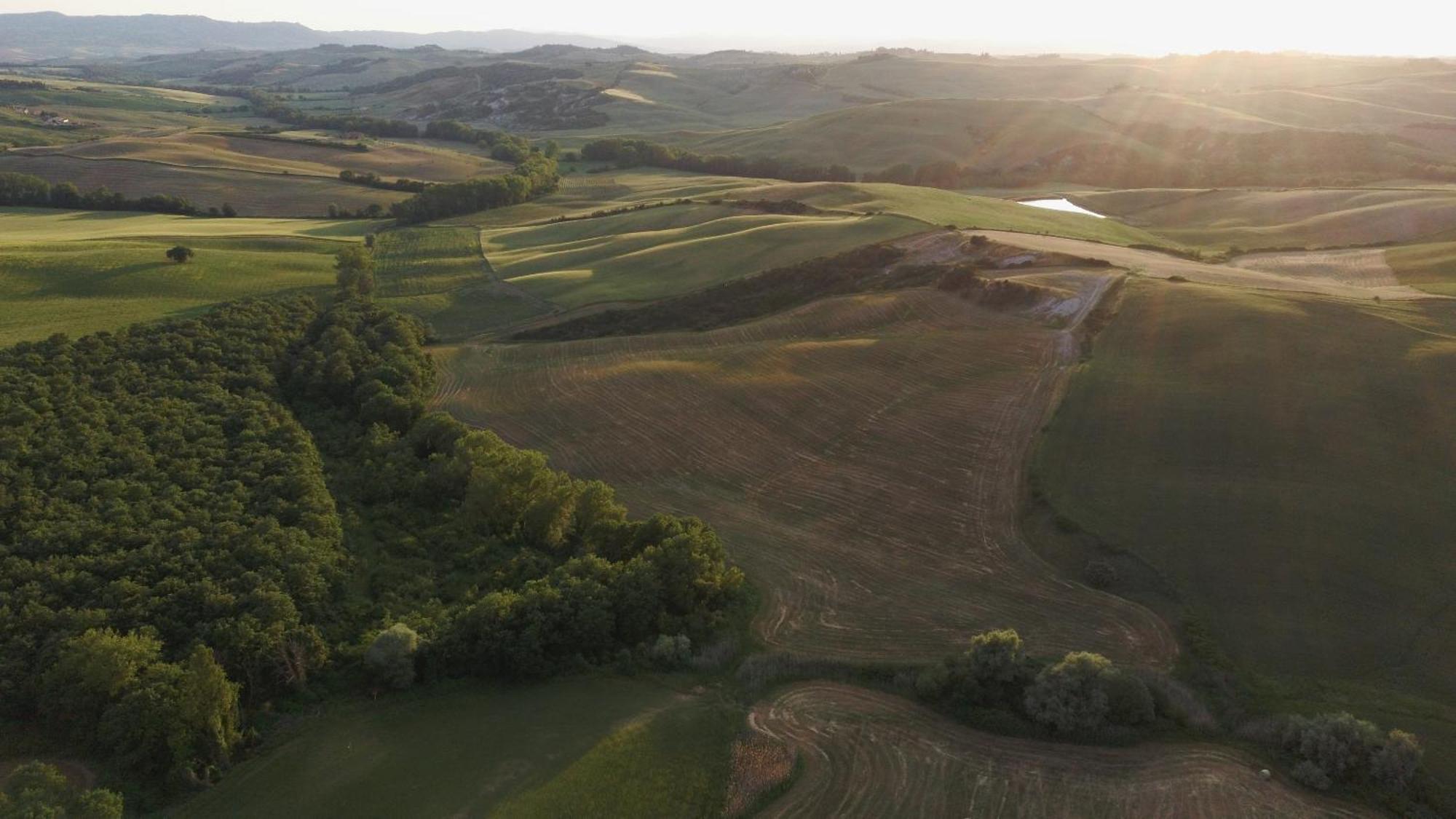 Vento D'Orcia Villa ปีเอนซา ภายนอก รูปภาพ