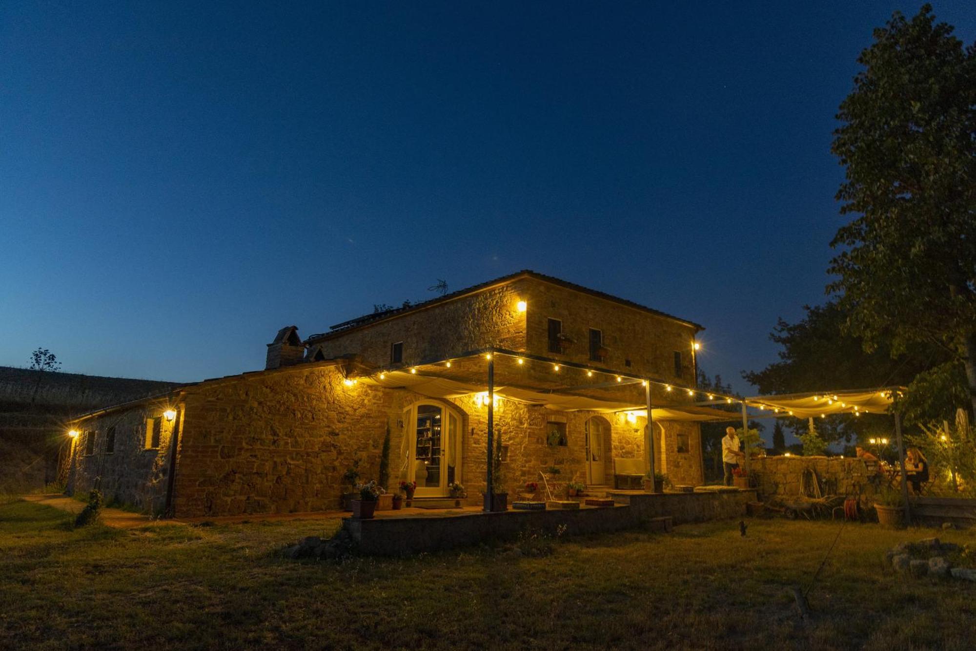 Vento D'Orcia Villa ปีเอนซา ภายนอก รูปภาพ