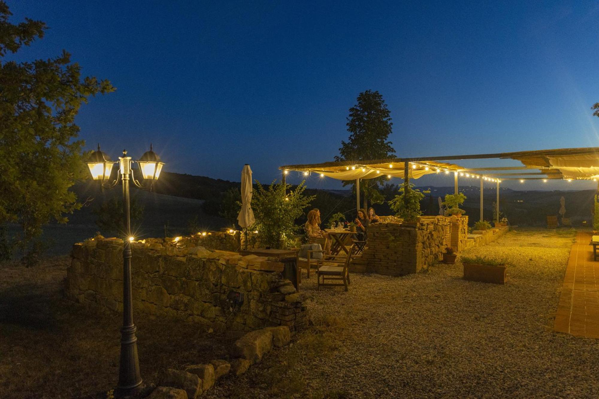 Vento D'Orcia Villa ปีเอนซา ภายนอก รูปภาพ