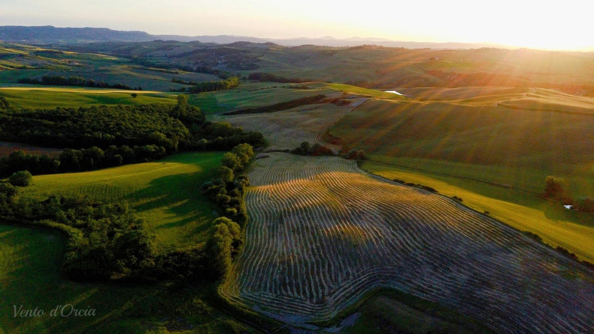Vento D'Orcia Villa ปีเอนซา ภายนอก รูปภาพ